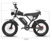 kraftig elcykel